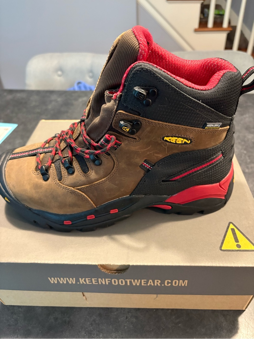 KEEN 6” Pittsburg Composite Toe Men's Waterproof Work Boot